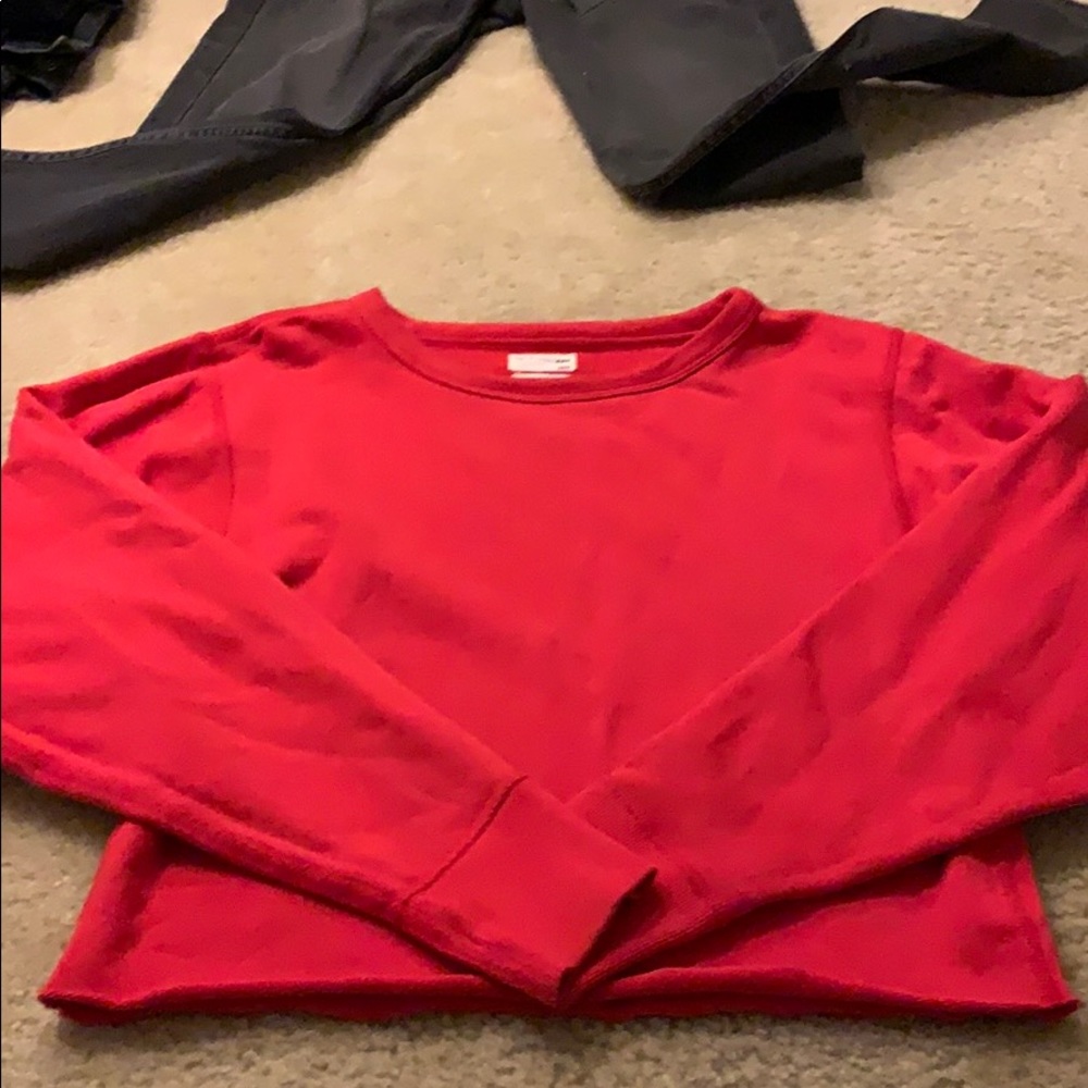 Rag&Bone red crop